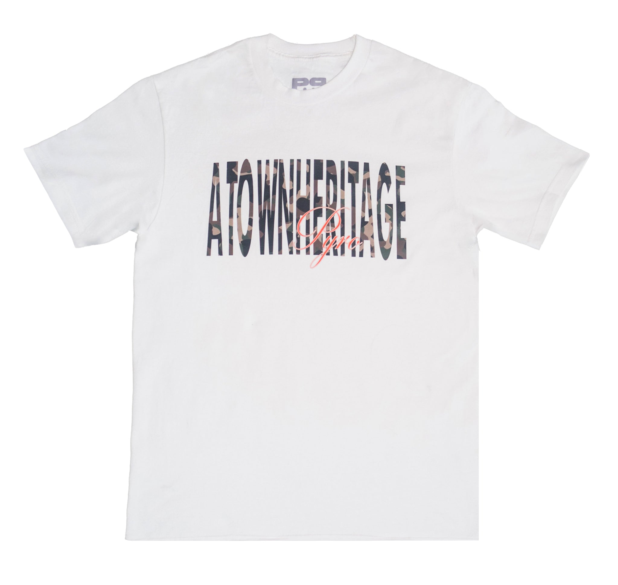 A TOWN TEE (white camo)