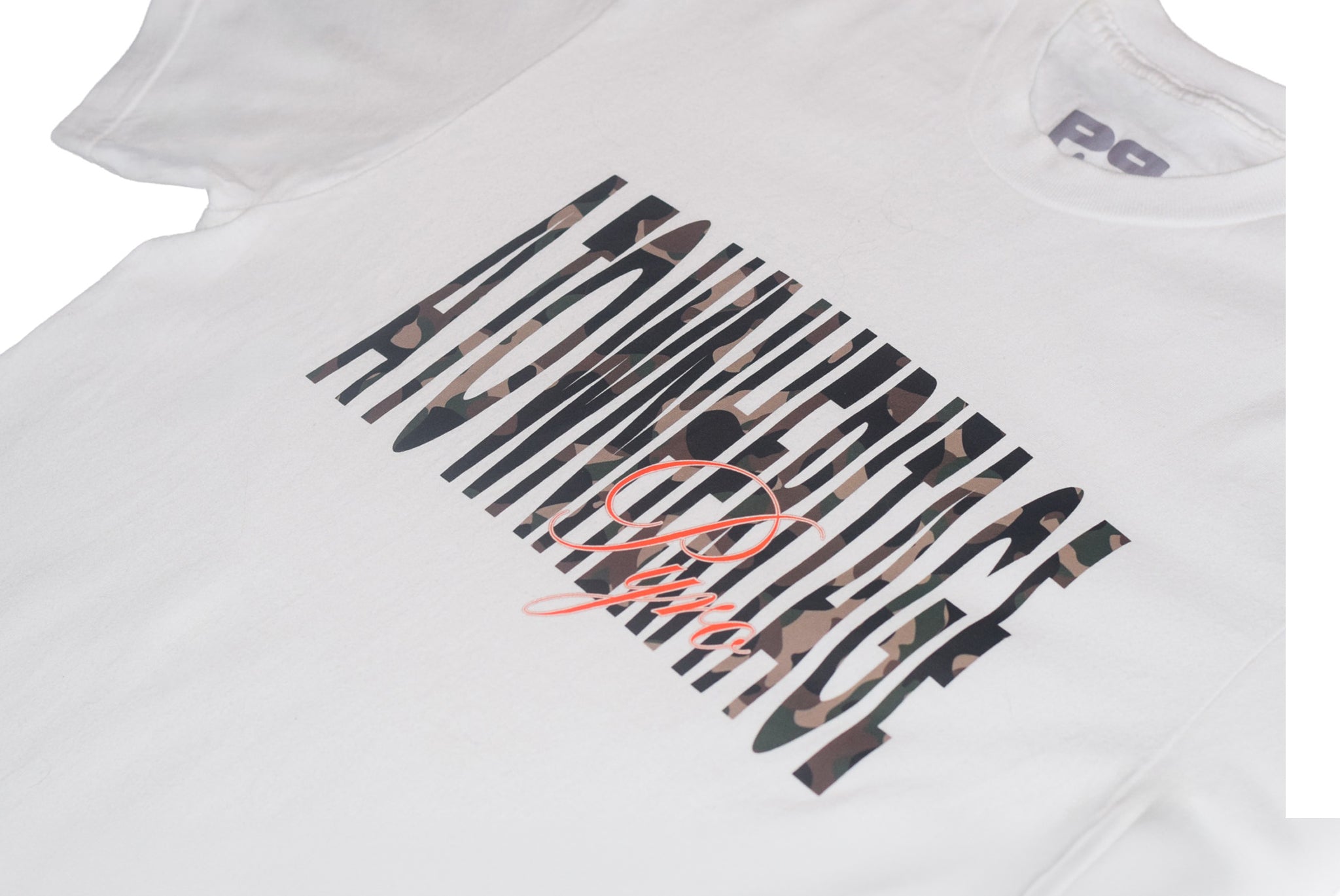 A TOWN TEE (white camo)
